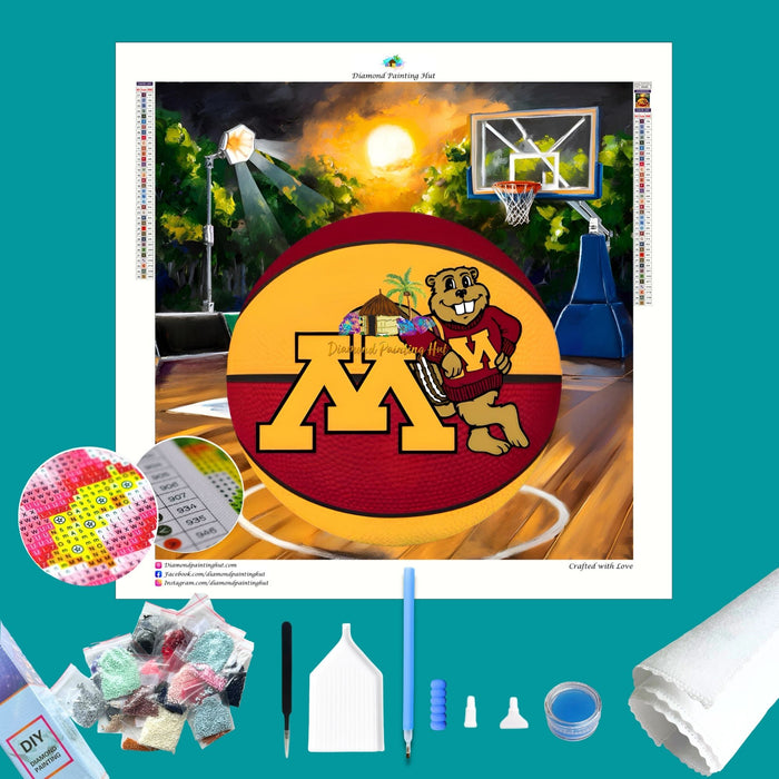 Minnesota Basketball Diamond Painting