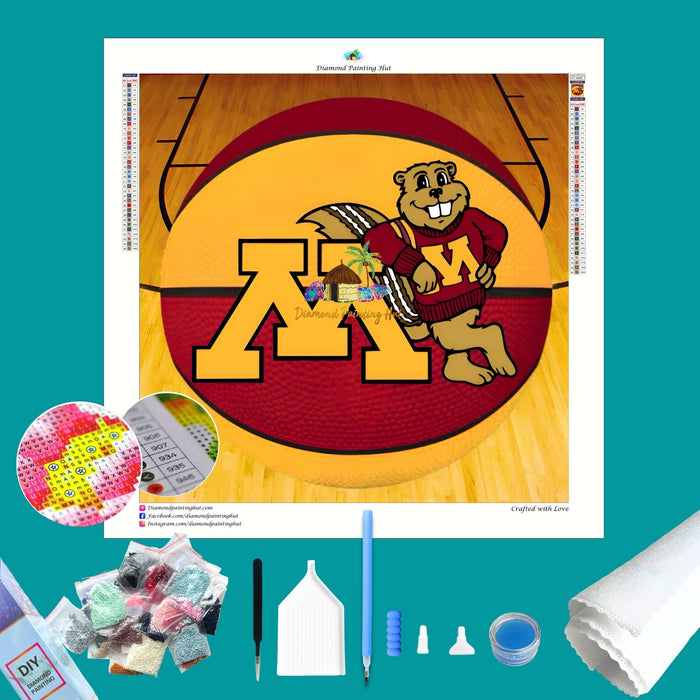 Minnesota Basketball Diamond Painting