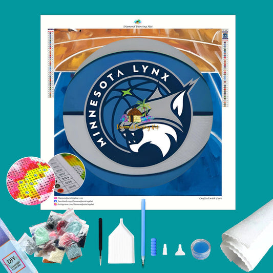 Minnesota Lynx WNBA Diamond Painting