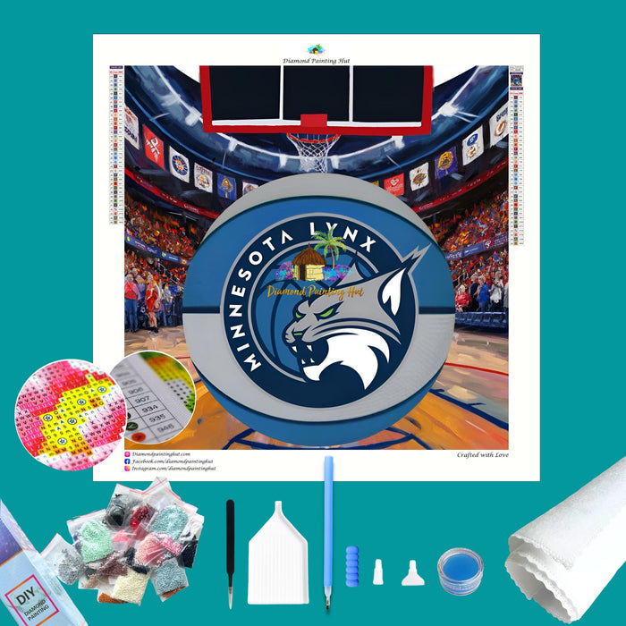 Minnesota Lynx WNBA Diamond Painting