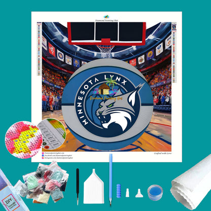 Minnesota Lynx WNBA Diamond Painting