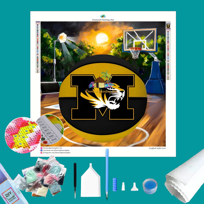 Missouri Basketball Diamond Painting