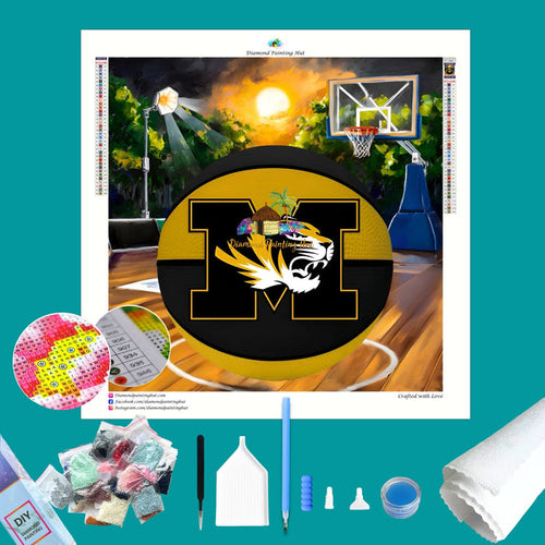 Missouri Basketball Diamond Painting