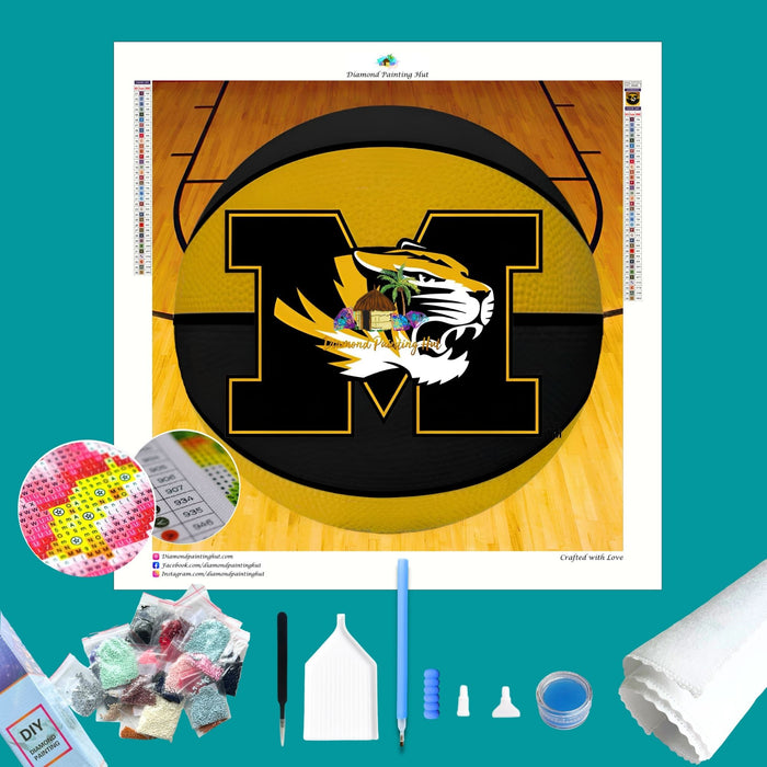 Missouri Basketball Diamond Painting