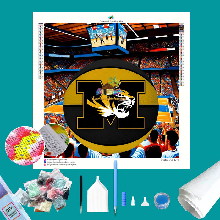 Missouri Basketball Diamond Painting