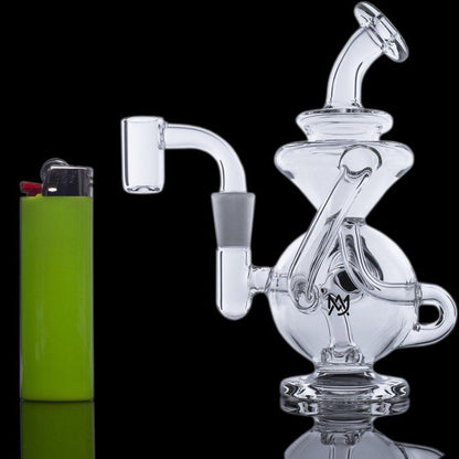 Compact Dab Rig Mjarsenal: Mjarsenal Mini Jig Mini Rig, Portable and Durable, Easy to Handle, Transport, Built-in Storage, Convenient, Durable Borosilicate Glass, Long-Lasting, High-Functioning, Travel-Friendly.