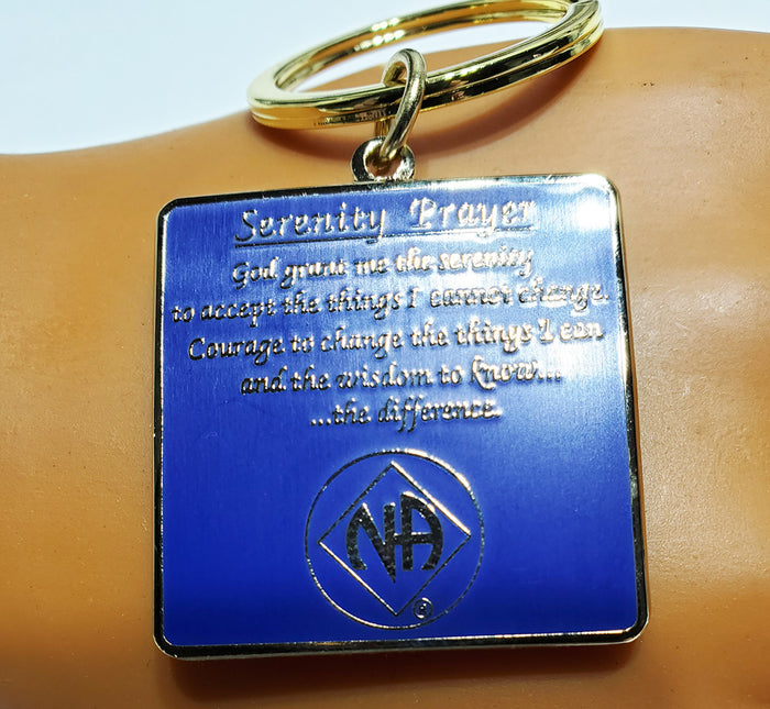 mkt- NA Serenity Prayer Key Chain