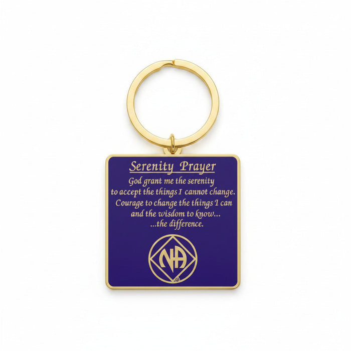 mkt- NA Serenity Prayer Key Chain