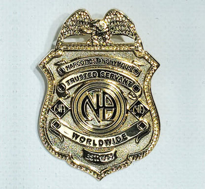 mlp- NA Trusted Servant Badge Lapel Pin