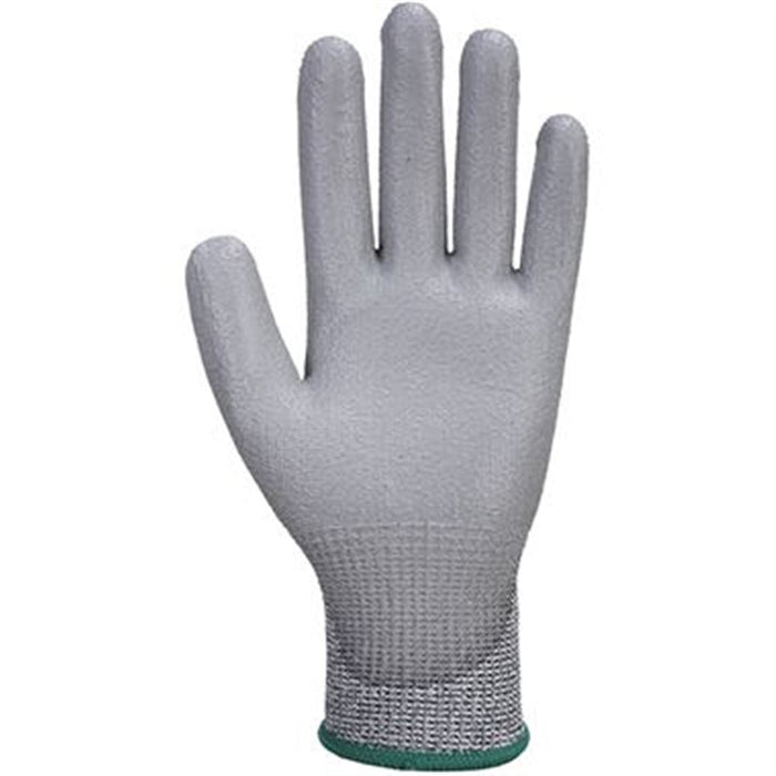 MultiSAVE Pack 12 - Portwest Cut C Grip Glove with PU Coating 13g AB622 (12 Pairs)