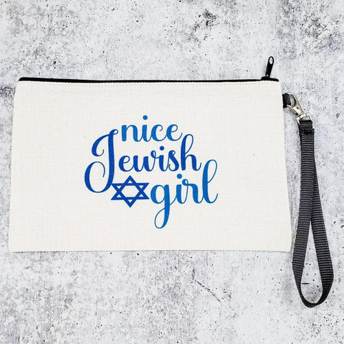 Nice Jewish Girl Wallet Wristlet Salt and Sparkle