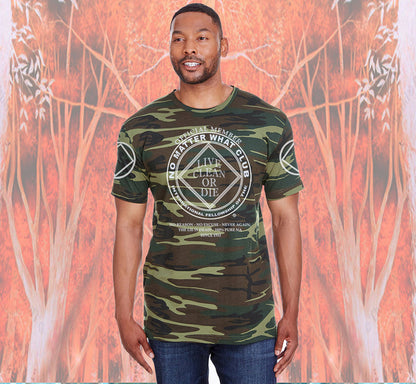 No Matter What Camo Style Tee - CLEARANCE