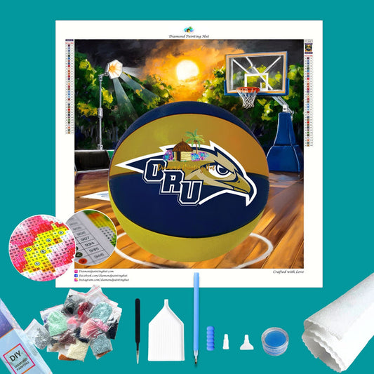 ORU Basketball Diamond Painting