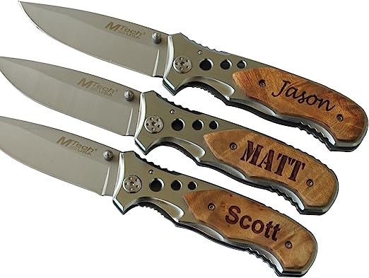 Personalized Laser Engraved Pocket Knife