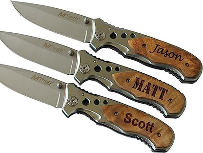 Personalized Laser Engraved Pocket Knife