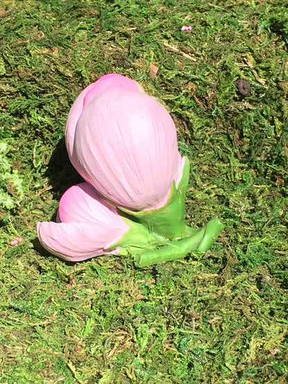 Pink Flower Bud Baby, Baby Shower Cake Topper