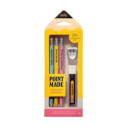 Point Made: Mechanical Graphite Pencil Set
