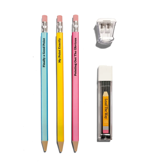 Point Made: Mechanical Graphite Pencil Set