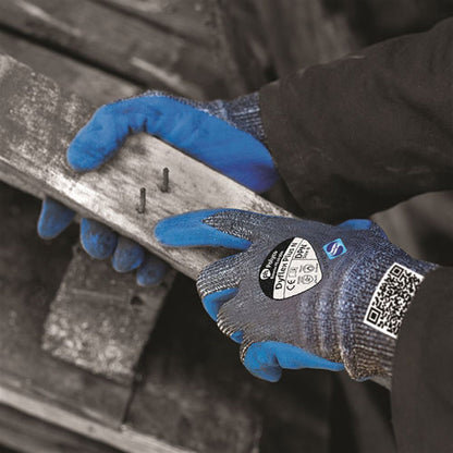 Polyco Dyflex Plus DPN Cut C Foamed Nitrile Coated Work Gloves - 13g - SIZE 8