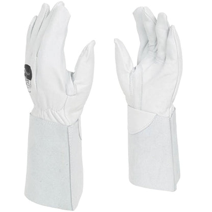 Polyco SuperGlove RE-PRO/NB Leather Volt Protector Gauntlet - Worn Over Electricians Gloves