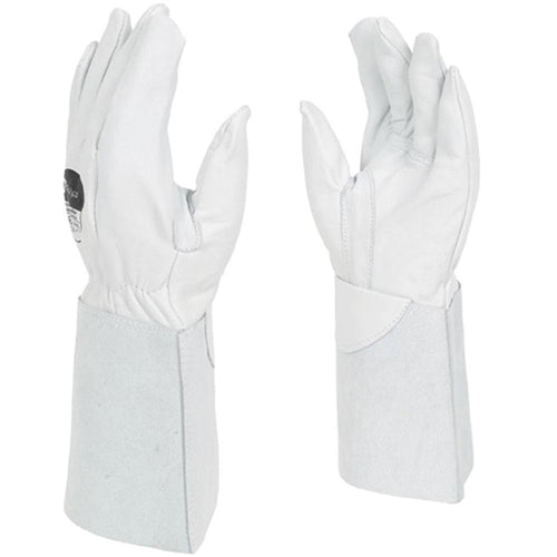 Polyco SuperGlove RE-PRO/NB Leather Volt Protector Gauntlet - Worn Over Electricians Gloves