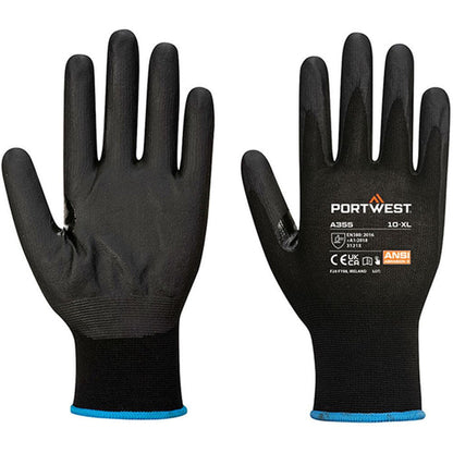 Portwest A355 Touchscreen Glove with Nitrile Foam Coating - 15g Multipack (Pack 12)