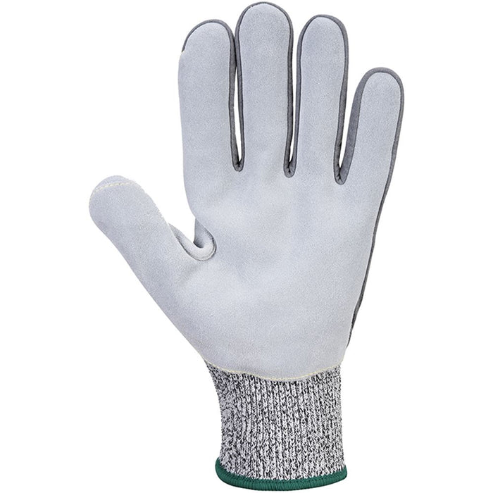 Portwest A630 Heat Resistant Razor Cut D Glove with Leather Palm - 13g