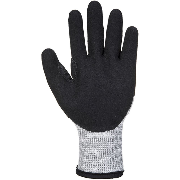 Portwest A729 Cut C Anti Impact Thermal Gloves with Nitrile Foam Palm Coating - 13g