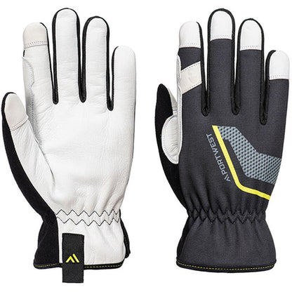 Portwest A775 Stretch Utility Mechanic Leather Glove