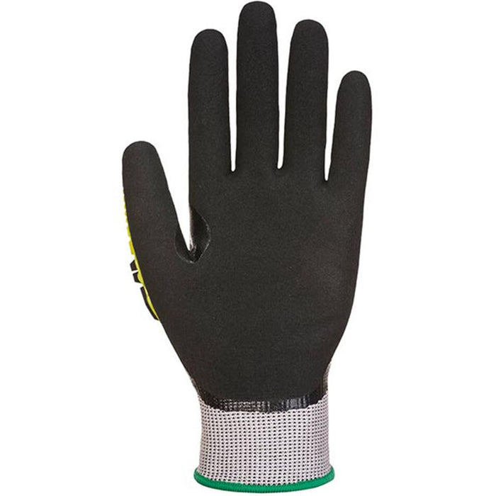 Portwest AP55 Cut D Waterproof HR Cut Impact Gloves with Nitrile Coating - 18g