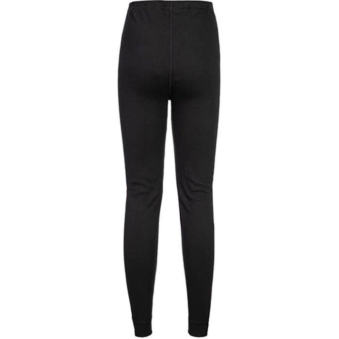 Portwest B125 Women's Black Polycotton Thermal Baselayer Legging