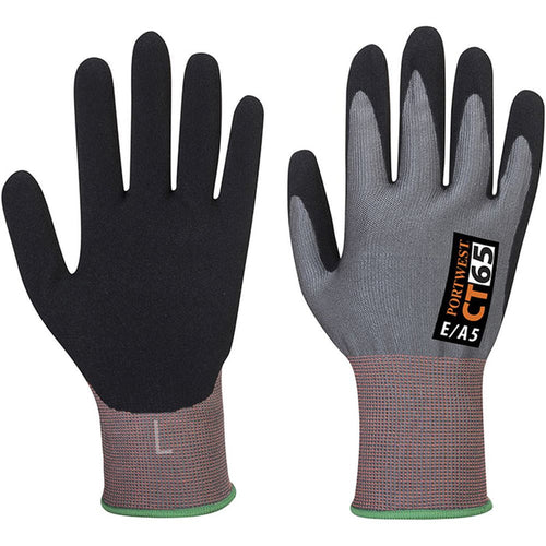 Portwest CT65 Cut E Nitrile Cut Gloves with Nitrile Foam Palm - 15g