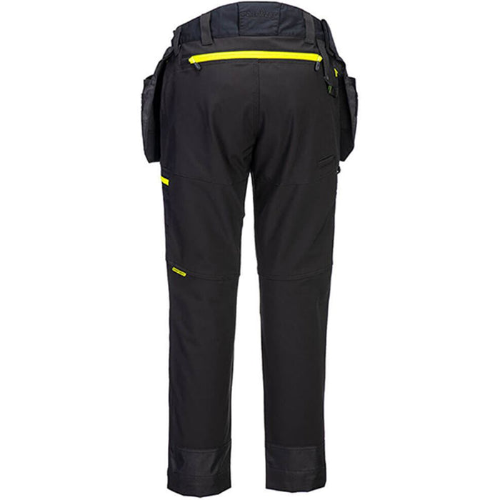 Portwest DX450 DX4 Black Stretch Softshell Holster Trouser (3L) 315g