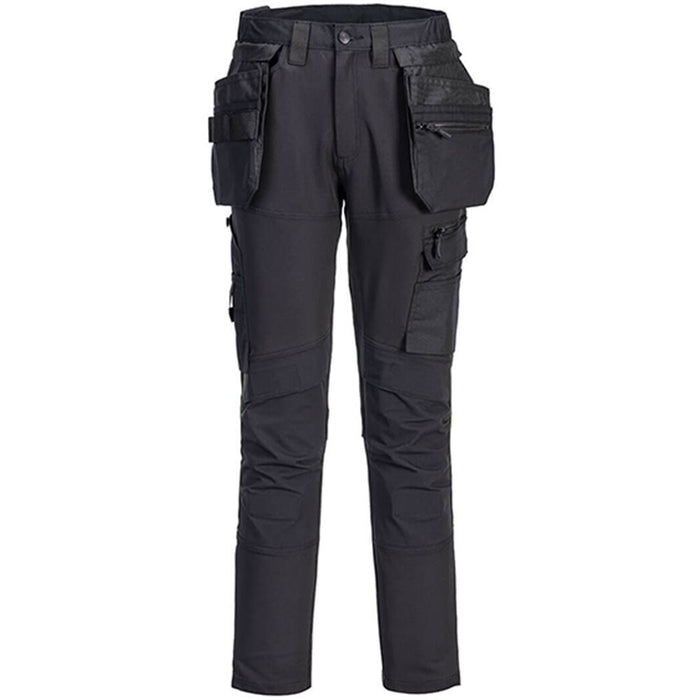 Portwest DX456 DX4 Black Craft Stretch Detachable Holster Trouser 270g