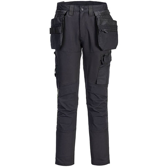 Portwest DX456 DX4 Black Craft Stretch Detachable Holster Trouser 270g