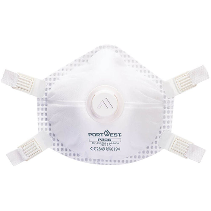Portwest P306 FFP3DR Ultimate Valved Reusable Masks (Pack 5)