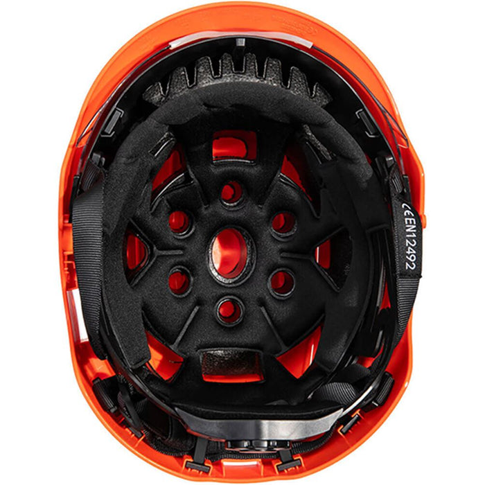 Portwest PS80 Dual Certification Safety Helmet with Integrated Visor - Vented - Wheel Ratchet