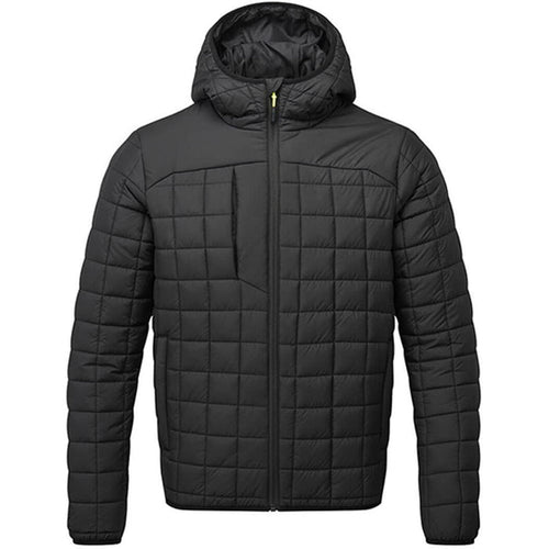 Portwest PW329 PW3 Black Lined Padded Square Baffle Jacket
