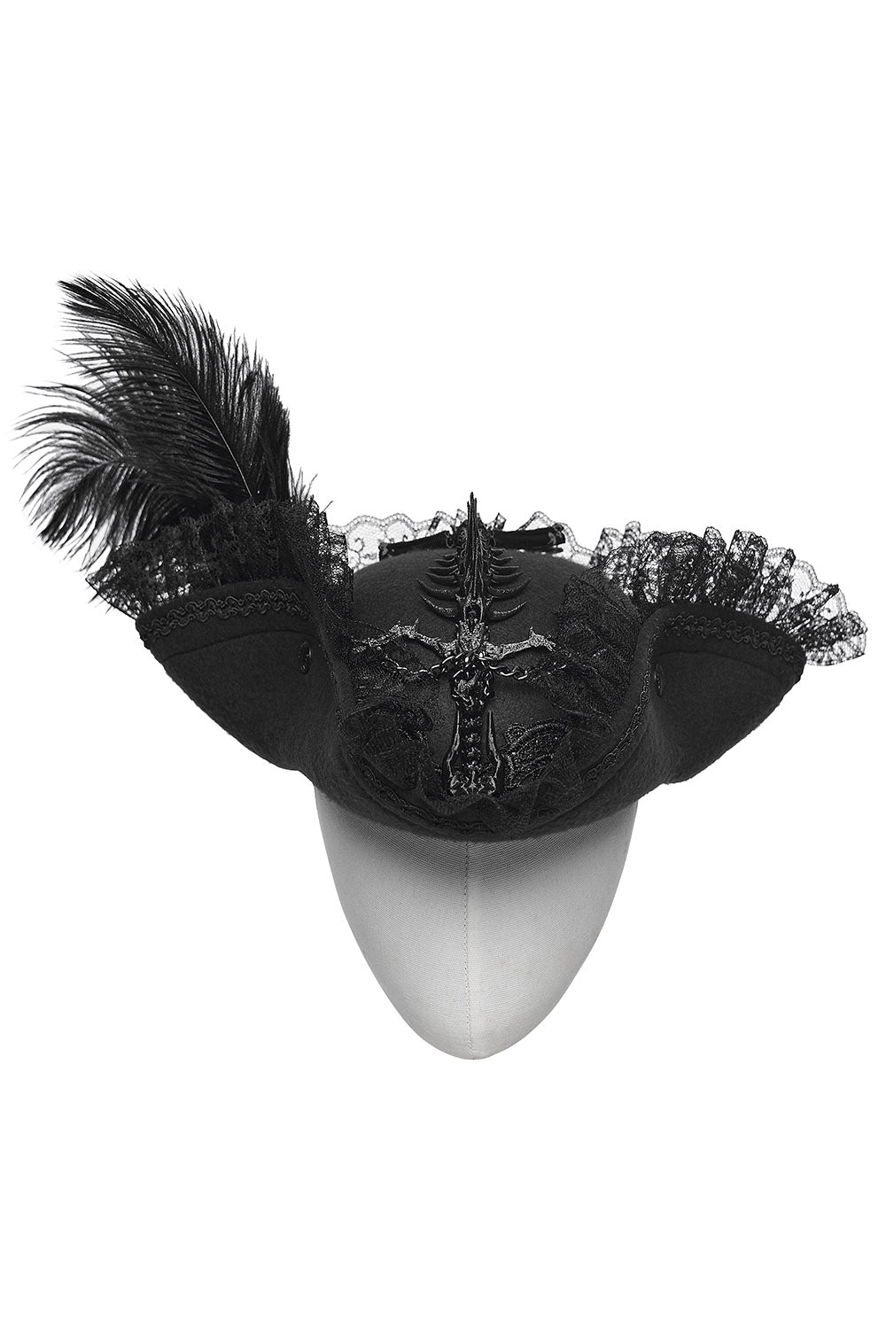 Beast Bones Gothic Pirate Hat