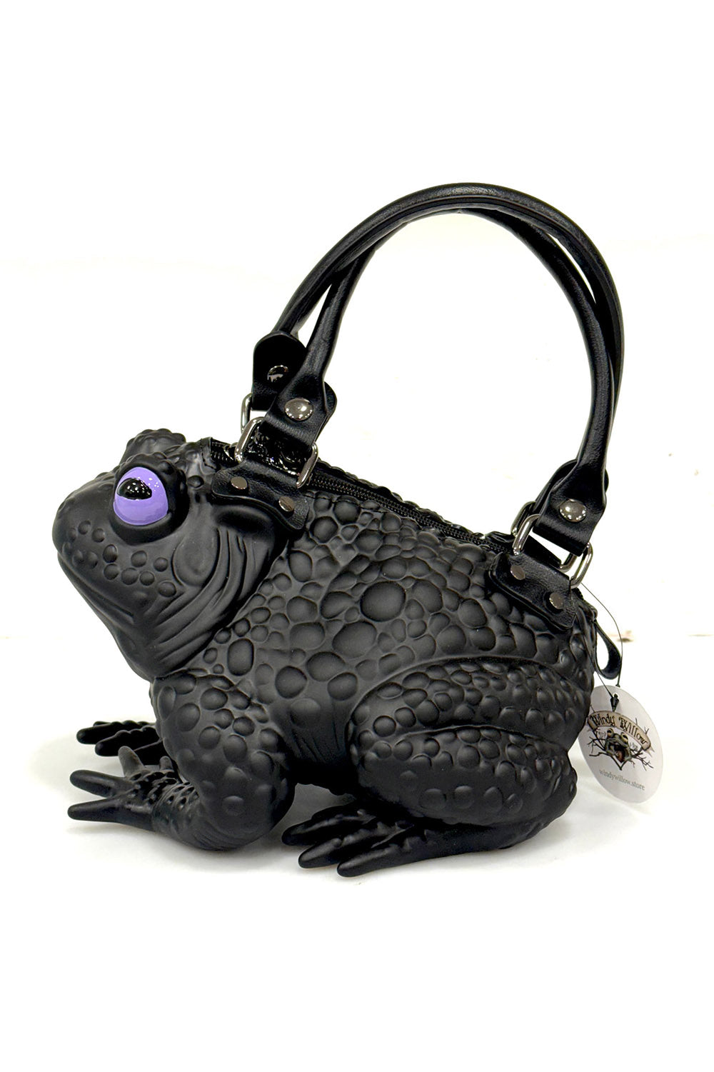 Black Toad Bag [Purple Eyes]