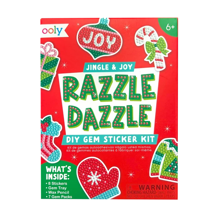 Razzle Dazzle DIY Gem Sticker Kit | Jingle & Joy