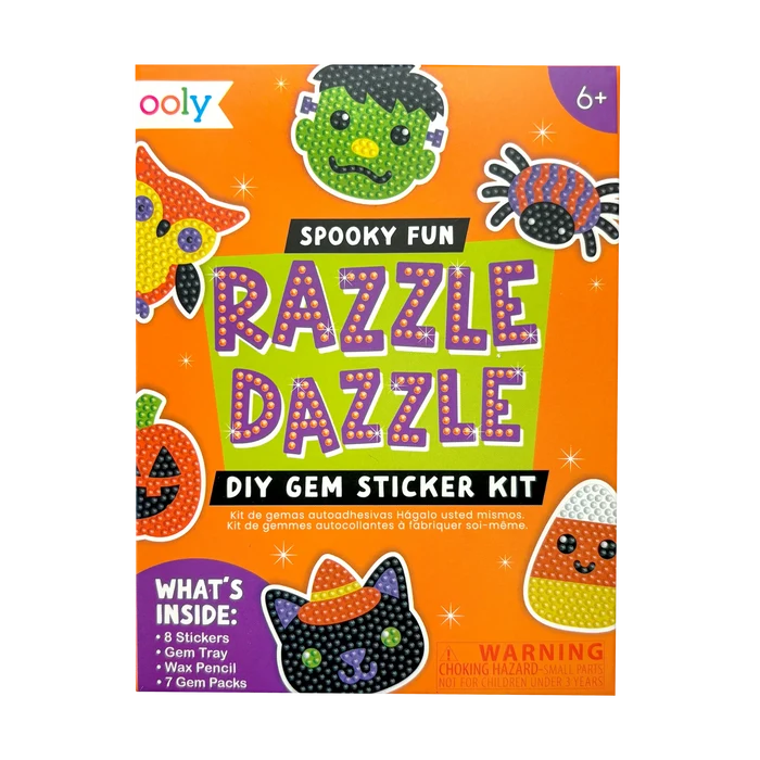 Razzle Dazzle DIY Gem Sticker Kit | Spooky Fun