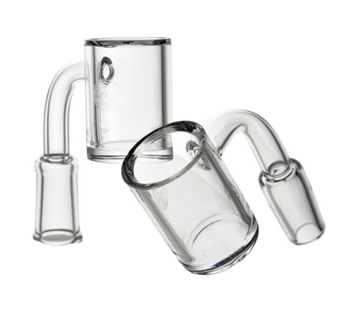 Realm Quartz 25mm Beveled Top Banger – High-performance quartz banger designed for efficient vaporization, smooth hits, and excellent heat distribution. Ideal for concentrate enthusiasts looking for quality and reliability.