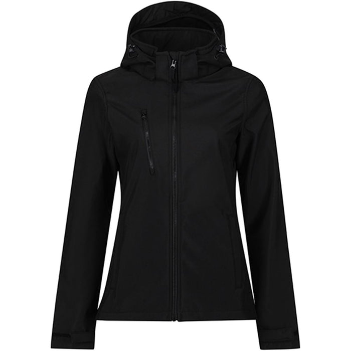 Regatta TRA702 Venturer Women's 3-Layer Breathable Hooded Softshell Jacket (3L)