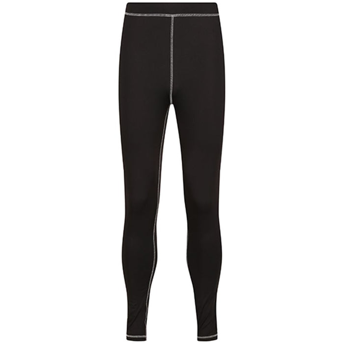 Regatta TRS229 Pro Black Base Layer Leggings 180g