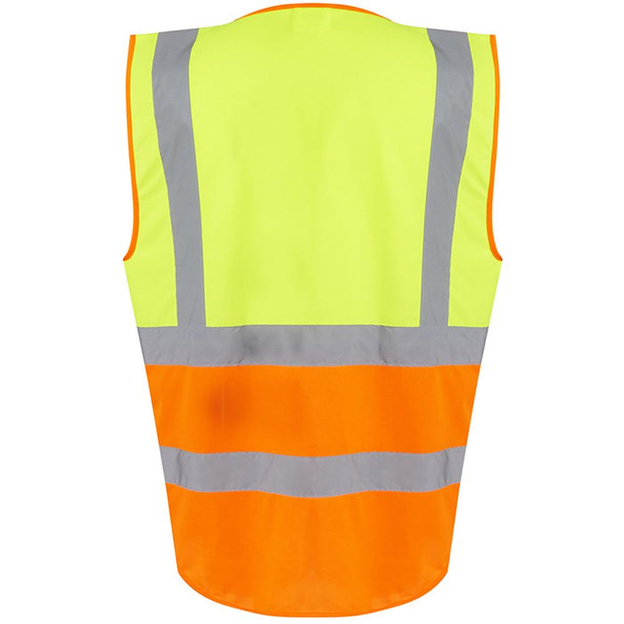 Regatta TRS251 Pro Two Tone Zipped Hi Vis Executive Vest