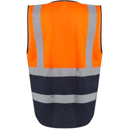 Regatta TRS251 Pro Two Tone Zipped Hi Vis Executive Vest