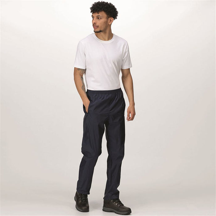 Regatta TRW348 Pro  Packaway Waterproof Breathable Overtrousers 80g