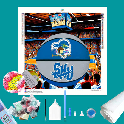 Seton Hall Basketball Diamond Painting