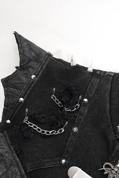 Blood Pact Punk Battle Vest